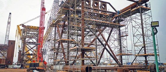 Offshore platform BALAM-TA2, Pueblo Viejo, Mexico