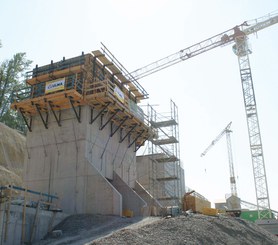 Processing plant for the classification of rocks, Retzstadt, Germany