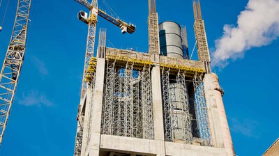 The Factory on the release of special cement, Yamnytsia, Ukraine