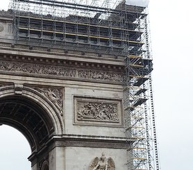 Arc de Triomphe Restoration, Paris, France
