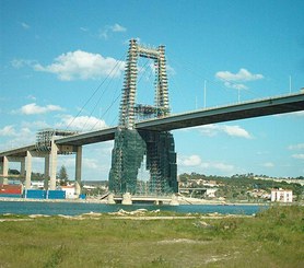 Figueira da Foz Bridge, Portugal