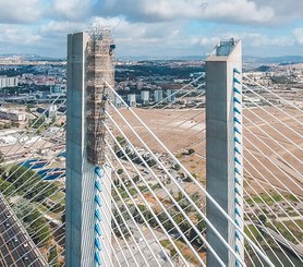 Vasco da Gama Bridge, Lisbon, Portugal