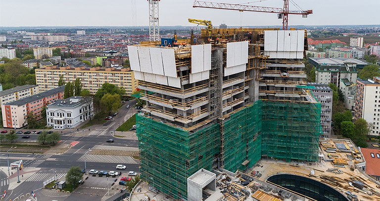 Hanza Tower, Szczezin, Poland (May 2019)