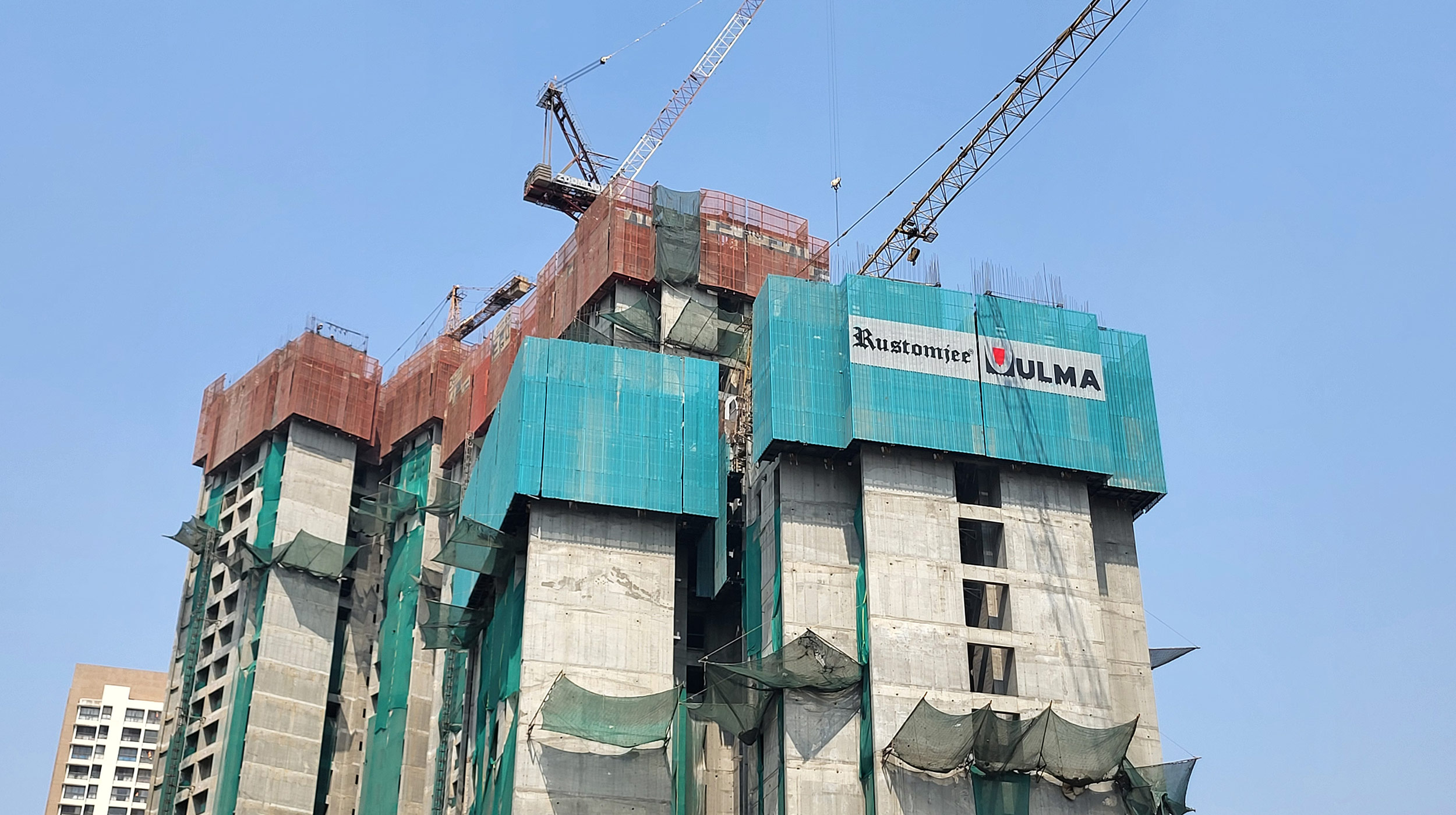 HWS, Perimeter protection screen for highrise building - LA FAMILIA, Thane, Maharashtra