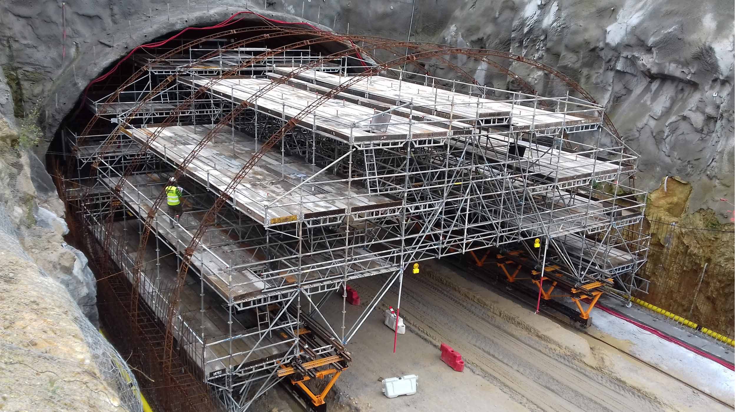 Measuring 19.2 m in width, this mine tunnel is to become the widest on the entire Iberian Peninsula.