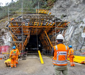 The Ollachea tunnel, Puno, Peru