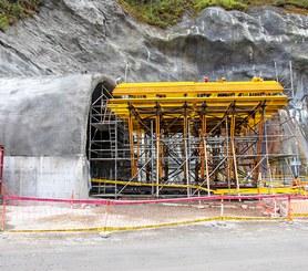 The Ollachea tunnel, Puno, Peru