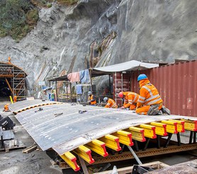 The Ollachea tunnel, Puno, Peru