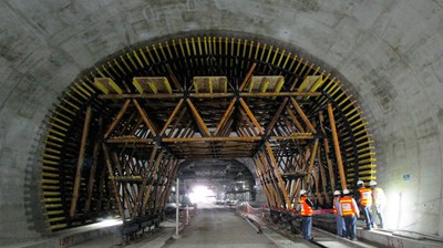 Santa Rosa Tunnel, Lima, Peru