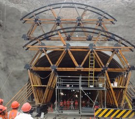 Santa Rosa Tunnel, Lima, Peru