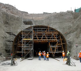 Santa Rosa Tunnel, Lima, Peru