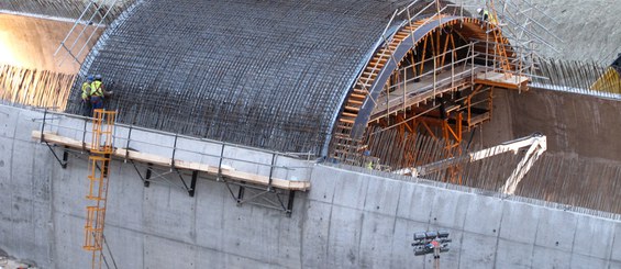 Villamuriel de Cerrato Tunnel, Valladolid, Spain