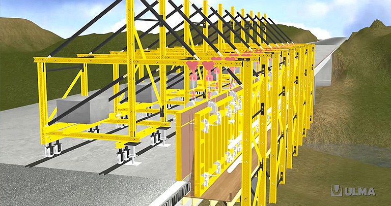 Parapet Formwork Carriage MK