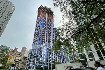 509 Third Avenue, construction of a 118 m high tower in Manhattan, USA