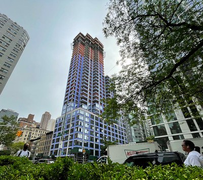 509 Third Avenue, construction of a 118 m high tower in Manhattan, USA