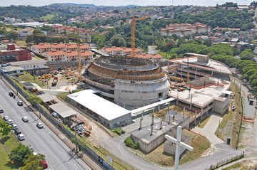 Architectural concrete finishes in downtown Belo Horizonte