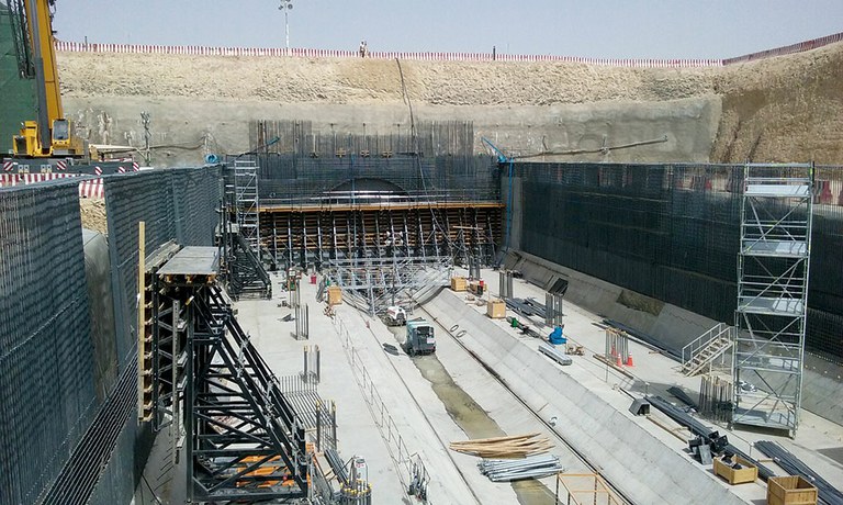 Comprehensive formwork and scaffolding systems at Riyadh Metro