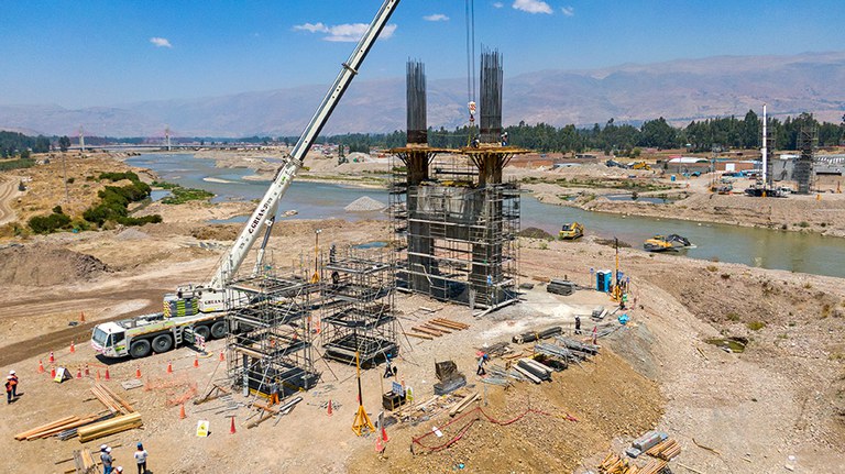 Comuneros II Bridge: ULMA present in strategic projects in Peru