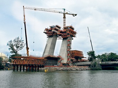 Estaiada Bridge, Line 4 of Metro,RJ, Brazil