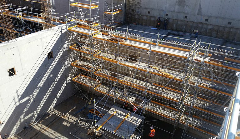 Formwork and Scaffolding ULMA for the largest Water Treatment Plant in all of Central Europe