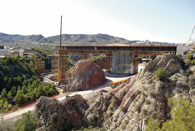 HSRL Alicante - Murcia, Monforte de Cid Viaduct