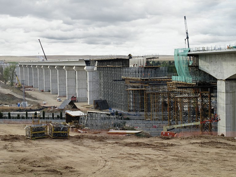 HSRL Madrid - Galicia, Trabancos Viaduct