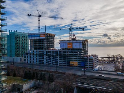 HWS formwork ensures construction safety at the Mirabella complex, Canada