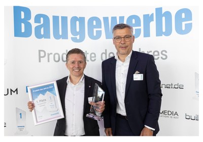 Our innovative ONADEK slab formwork wins Baugewerbe Product of the Year Award in Germany