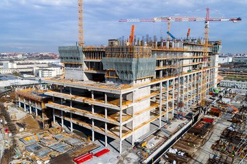 Innovative ULMA solutions in the construction of the Galeazzi Hospital, Italy