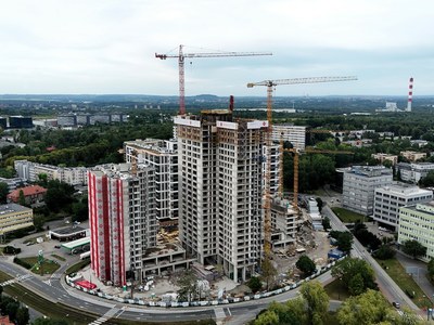 High-Rise Construction in Katowice: Formwork Technology for Skyscrapers