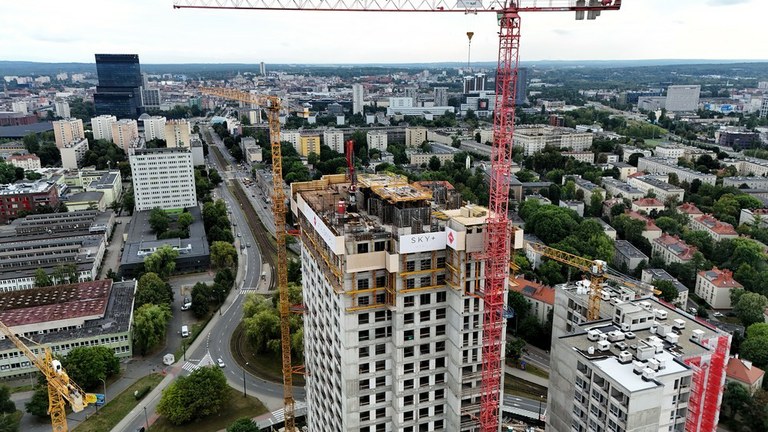 High-Rise Construction in Katowice: Formwork Technology for Skyscrapers