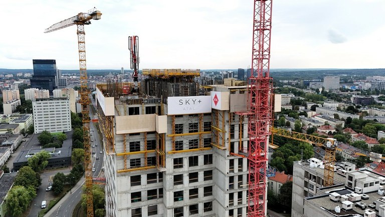 High-Rise Construction in Katowice: Formwork Technology for Skyscrapers