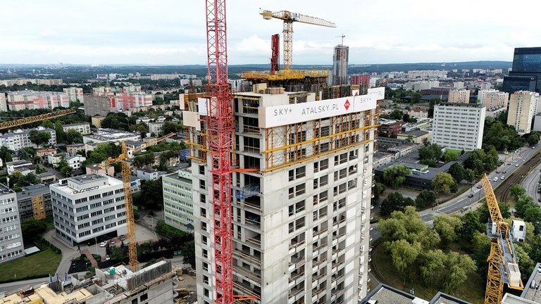 High-Rise Construction in Katowice: Formwork Technology for Skyscrapers