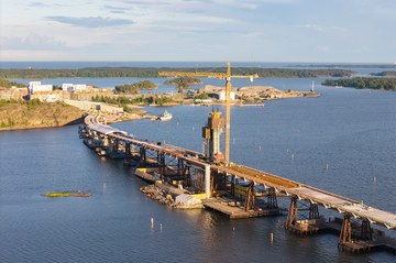 The longest and highest bridge in Finland