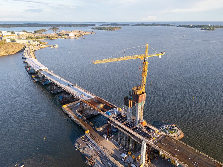 The longest and highest bridge in Finland
