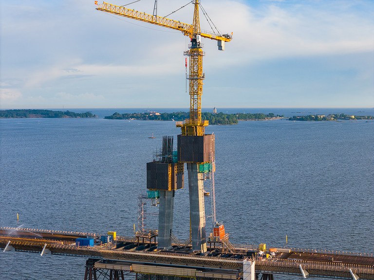 The longest and highest bridge in Finland