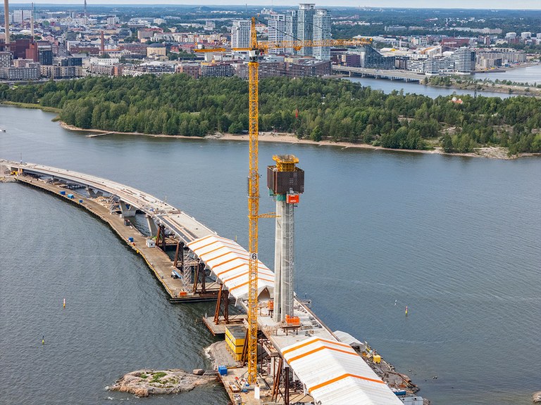 The longest and highest bridge in Finland