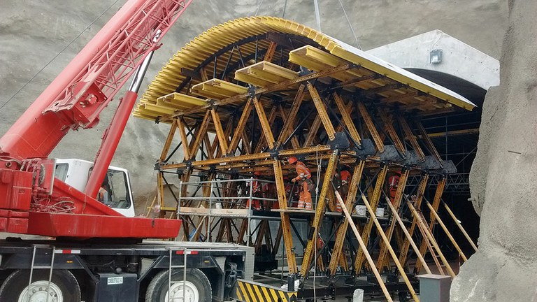 Santa Rosa Tunnel, Lima, Peru