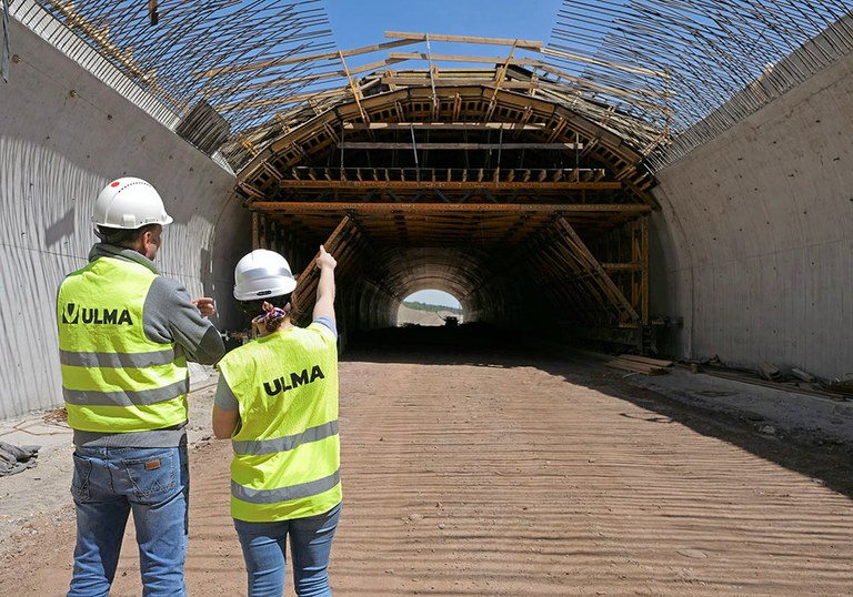 New cut-and-cover tunnel with ULMA