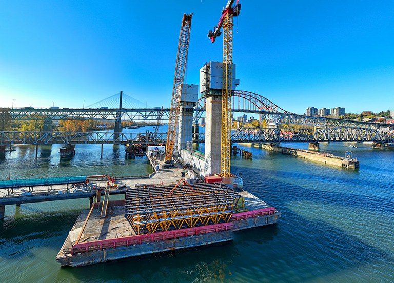 New Pattullo Bridge in Canada