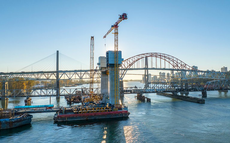 New Pattullo Bridge in Canada