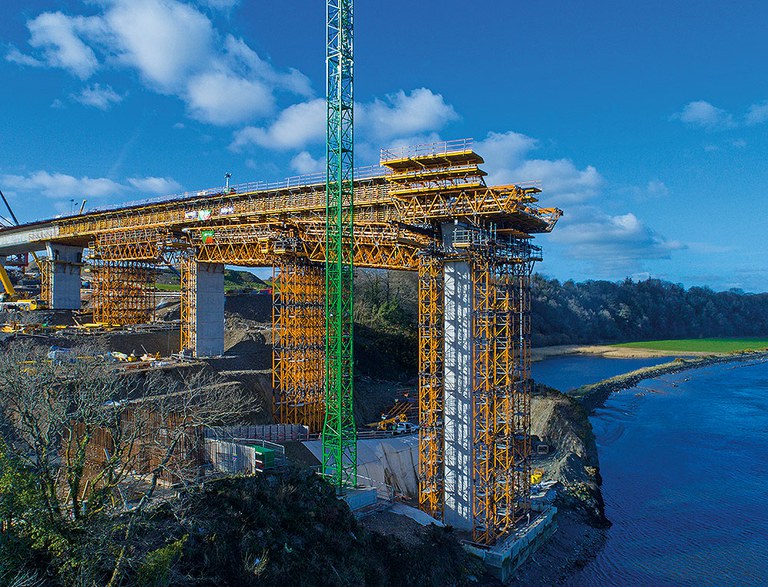 New Ross, the longest extradosed bridge in the world