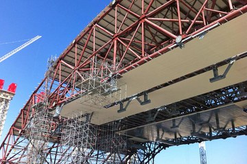 New Safe Confinement at nuclear plant in Chernobyl, Ukraine