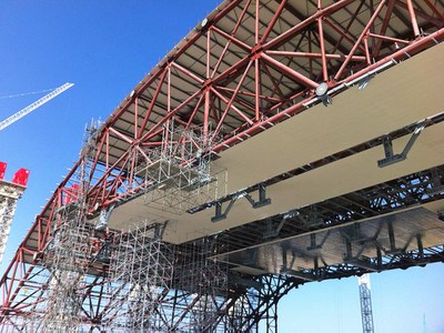 New Safe Confinement at nuclear plant in Chernobyl, Ukraine