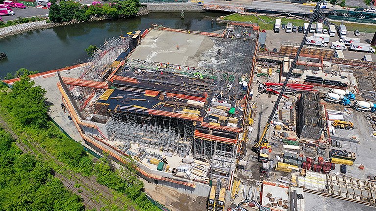 Parking In Long Island City, New York, USA