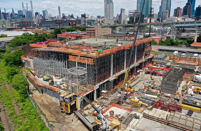 Parking In Long Island City, New York, USA