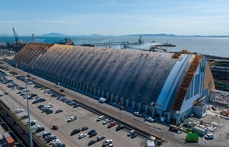 ULMA contributes to one of Canada’s largest potash storage facilities