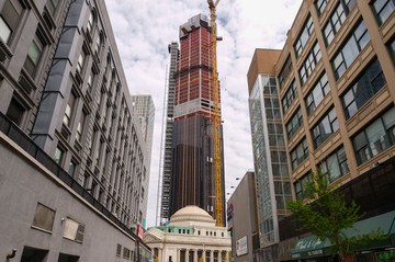 The tallest building in the Brooklyn skyline