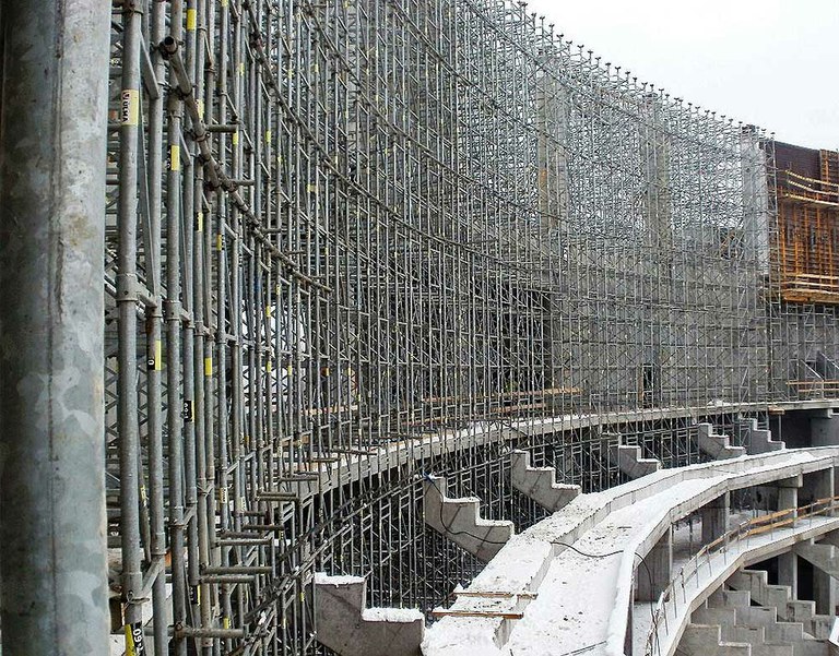 Tauron Arena, the largest sports arena in Poland