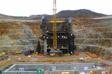 Toromocho open pit mine in Peru